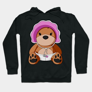 Baby Girl Teddy Bear Hoodie